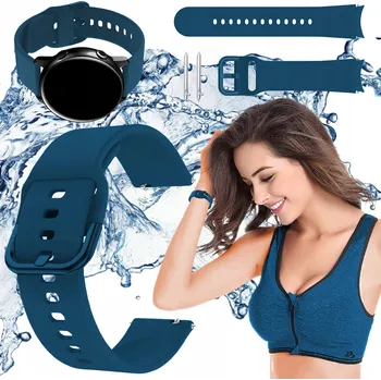 Řemínek na hodinky Řemínek ChronSmarta pro Amazfit 20mm, modrý