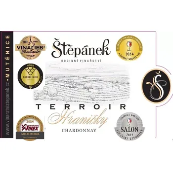 Chardonnay - Terroir suché výběr z hroznů 2023 (Chardonnay - Terroir suché výběr z hroznů 2023)