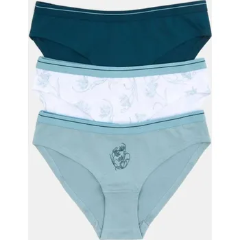 Oblečení a móda Sinsay - Bavlněné kalhotky, 3 balení - vícebarevná - 006GU-MLC - 006GU-MLC-XS