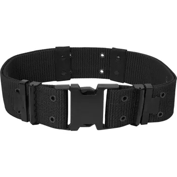 Opasek Pásek široký nylon černý