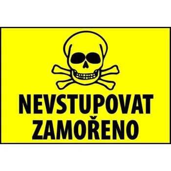 samolepka Samolepka ZAMOŘENO