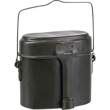 Kempingové nádobí Ešus LEDVINA hliník dvoudílný orig. RUMUNSKO