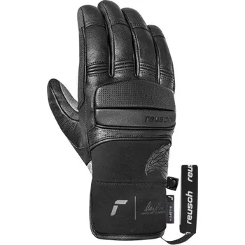 Pánské lyžařské rukavice Reusch MARCO SCHWARZ - černá 10,5