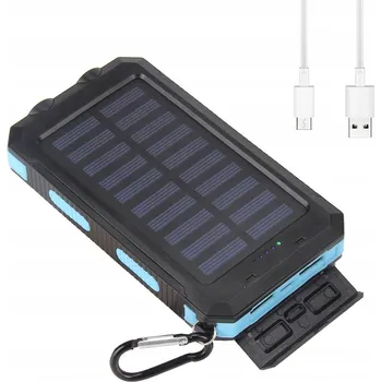 Powerbanka SOLÁRNÍ POWERBANKA VODĚODOLNÁ 30000 mAh