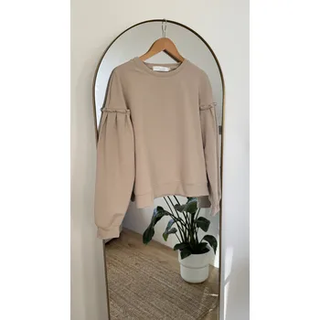 Dámská mikina Dámská tepláková mikina DORA béžová - MIDOBEM