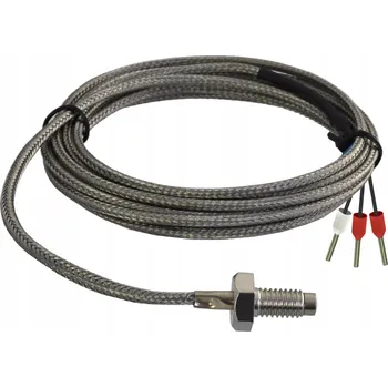 Šroubovací senzor Pt100, teplotní sonda PT-100, závit M6, platinový šroub PT