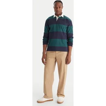 Pánské tričko Robe di Kappa Polokošile New Casper 64112GW Tmavomodrá Slim Fit L