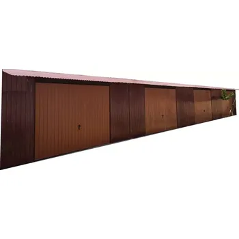 Přístřešek na auto 56. Plechova garáž 24 x 7