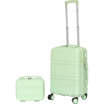 Sada příručního kufru a kufřík Barut, máta ABS