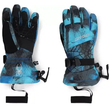 Rukavice Lyžařské rukavice SPYDER Overweb Gloves JR - Cobalt Block Camo XL