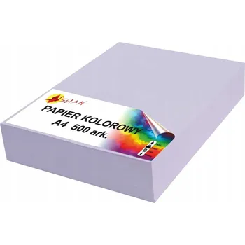 Barevný papír Barevný papír A4 90g fialový pastelový 100 listů