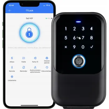 Trezor DOMÁCÍ TREZOR NA KLÍČE WIFI KAZETA SCHRÁNKA SMART KÓD PIN TTLOCK KLÁVESNICE
