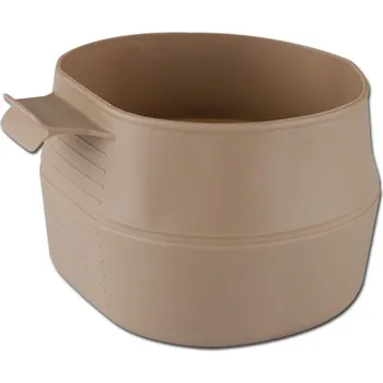 Kempingové nádobí Švédský skládací pohárek BÉŽOVÝ