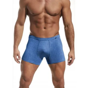 Pánské boxerky Cornette Authentic Perfect 220/19 s modrým potiskem, vel. XL (50)