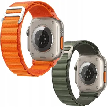 Řemínek na hodinky Zelený řemínek GBPOOT pro Apple