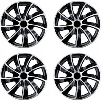 Poklice na kolo Poklice 16" STIG EXTRA WHITE/BLACK