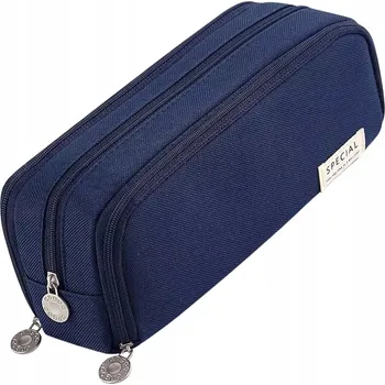 Penál Velký rozkládací penál s přihrádkami Kostka 3v1 Školní pouzdro pro děti