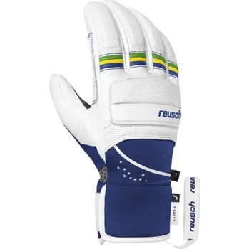 Pánské lyžařské rukavice Reusch LUCAS BRAATHEN - bílá 9