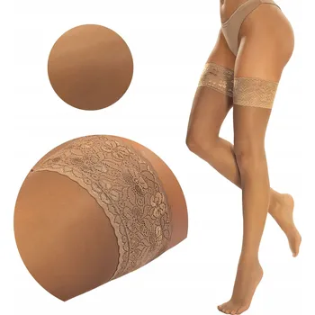 Dámské punčochy Vivisence 8200 Elegance 20 DEN béžové klasické béžová 3/4-M/L PUNČOCHY