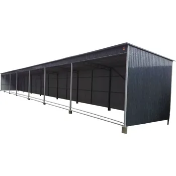 Přístřešek na auto 20H. Sklad 27 x 6 výška 3m