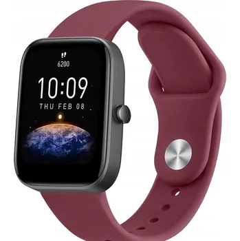 Řemínek na hodinky Červený řemínek Oumida pro Samsung