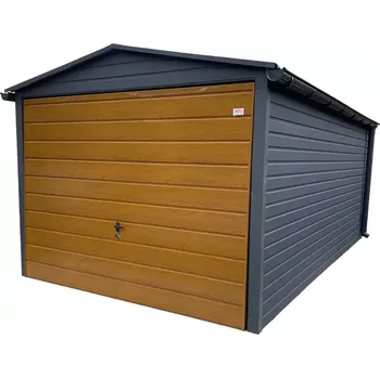 Přístřešek na auto 15T. Plechova garáž 3 x 6