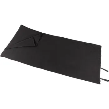 Spacák Dekový spací pytel FLEECE černý