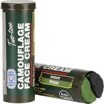 Vybavení pro přežití Maskovací krém BCB Two Tone černá-zelená 60gr