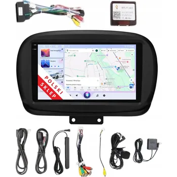 Autorádio 2DIN AUTORÁDIO S NAVIGACÍ ANDROID pro FIAT 500X 6/128 GB DSP CARPLAY LTE