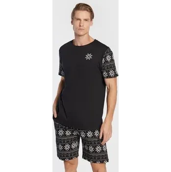 Pánské pyžamo Brave Soul pánské pyžamo s krátkým rukávem, velikost S