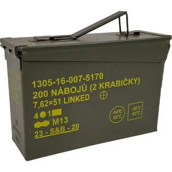 Úložný box Bedna muniční orig. AČR M19A1