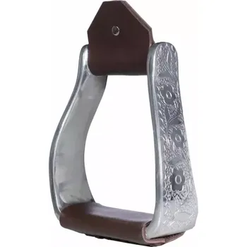 Gravírované westernové třmeny