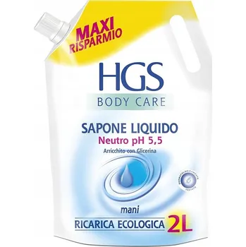 Mýdlo HGS Hydratační tekuté mýdlo s glycerinem 2L NÁPLŇ