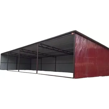 Zahradní stavba Garážový přístřešek 12 x 5 m