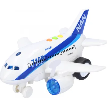 letadlo a vrtulník Wiky Vehicles Letadlo 19 cm se světelnými a zvukovými efekty