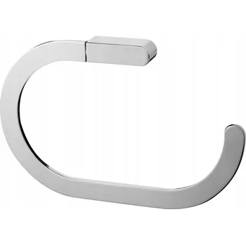 Věšák Kulatý závěs na kolíky Bisk , stříbrný