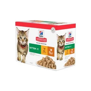 Pro kočku Hill's Fel. kapsa Kitten Chicken&Turkey(12x85g)