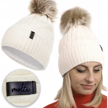 Čepice Zimní čepice Molti béžová