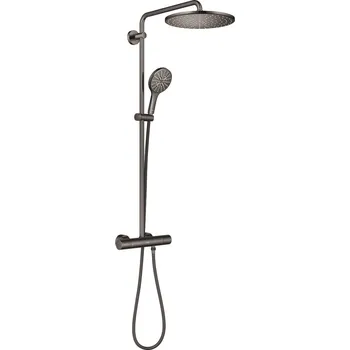 Vodovodní baterie GROHE Rainshower Smartactive 310 Professional - Sprchový systém s termostatem na zeď, Hard Graphite 26836A00