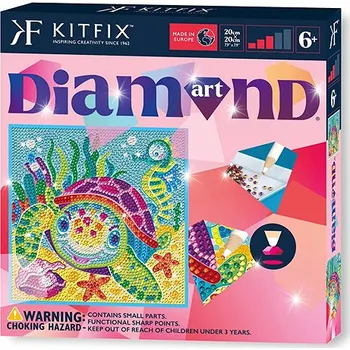 Diamantové malování Kitfix Diamantové malování Classic - Želva 6+