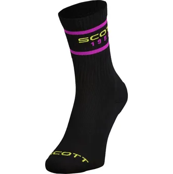 Elektrokolo Scott Sock Retro Casual Crew PAK-3 black Velikost: 42-44, Color Text: black
