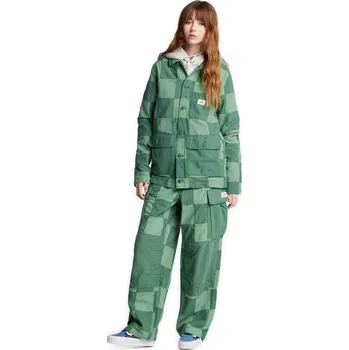 Dámský kabát Kabát VANS PATCHWORK DRILL CHORE C MYRTLE - L