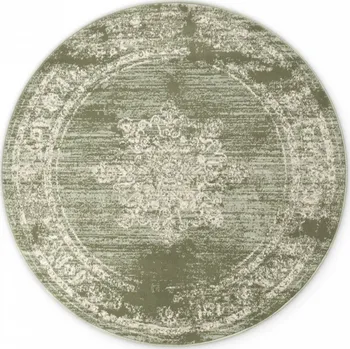 Hans Home Kusový koberec Gloria Lydia 106255 Mint kruh - 120x120 (průměr) kruh