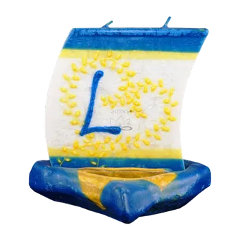 Svíčka Svíčka LOĎKA S PÍSMENEM L