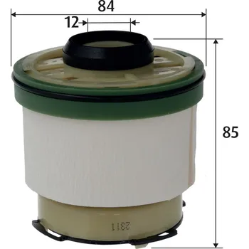 Palivový filtr Palivový filtr VALEO 587949