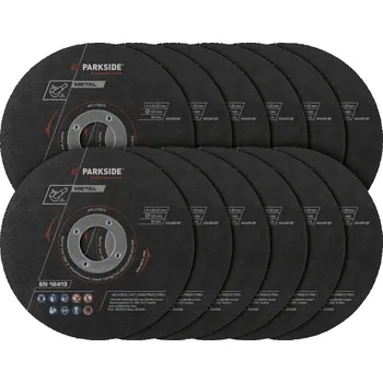 Bit Parkside Sada řezných kotoučů, 12dílná