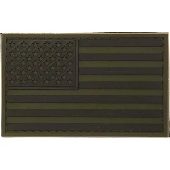 Nášivka Nášivka vlajka USA velcro 3D PVC bojová