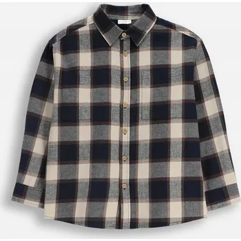 Pánská košile Coccodrillo dětská košile s dlouhým rukávem, bavlna, vícebarevná, velikost 146