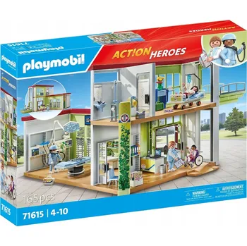 Stavebnice Playmobil Playmobil 71615 Action Heroes Moderní Nemocnice