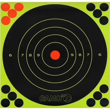 Terč na sportovní střelbu Samolepící papírový terč GAMO GREEN 25ks